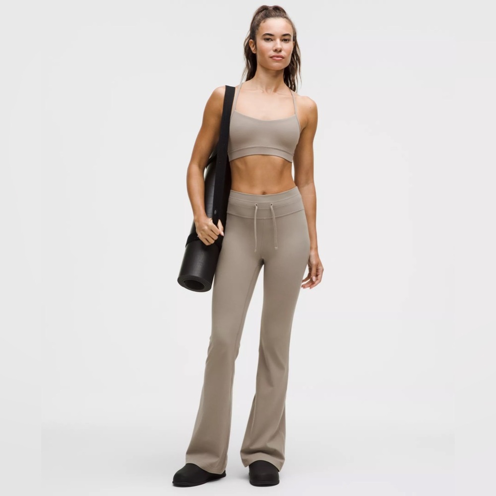 LULULEMON GROOVE HIGH-RISE FLARED PANT IN WAEM ASH GREY - SOLD OUT